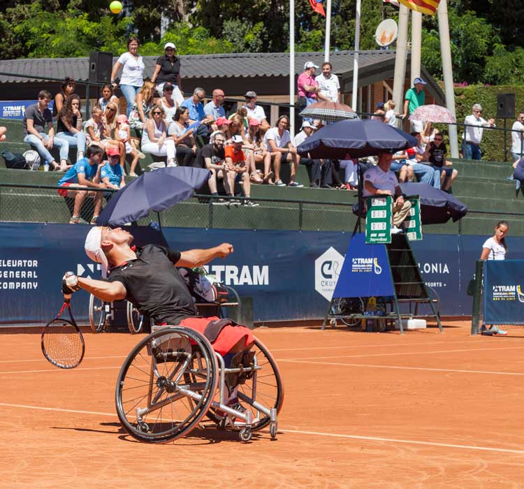 Se celebra el 1r torneig en cadira de rodes TRAM Barcelona Open