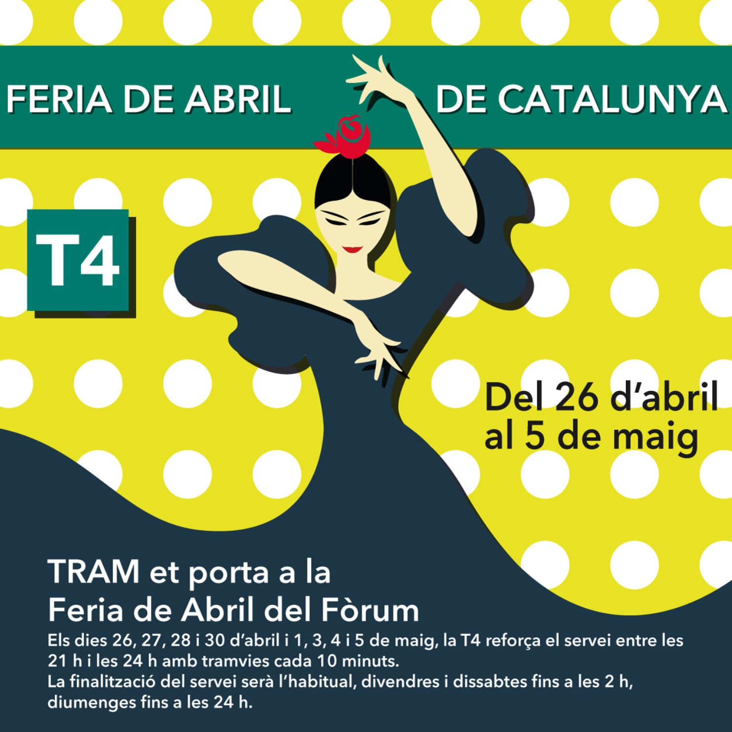 La Feria d’Abril il·lumina i omple de sabor andalús el Fòrum