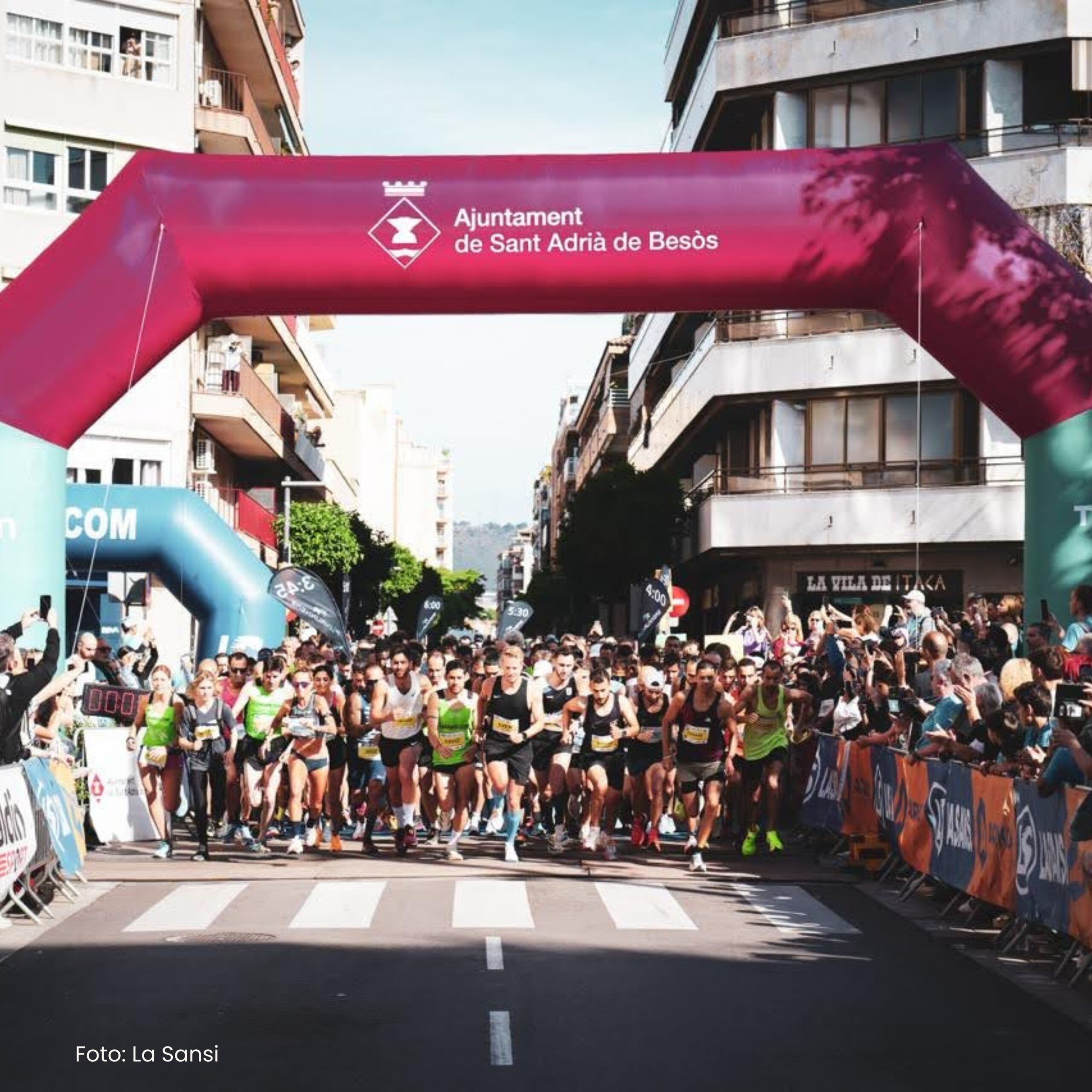 Sant Adrià de Besòs corre per una causa solidària: 8a Cursa per l’ELA, amb el suport de TRAM