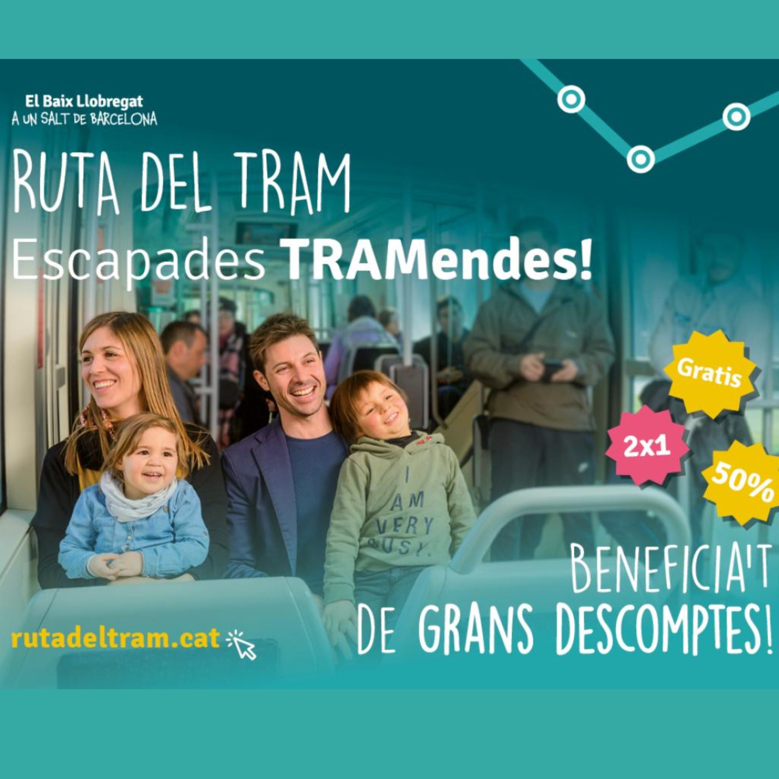 TRAM i el Consorci de Turisme del Baix Llobregat renoven la seva aposta pel turisme sostenible amb La Ruta del TRAM