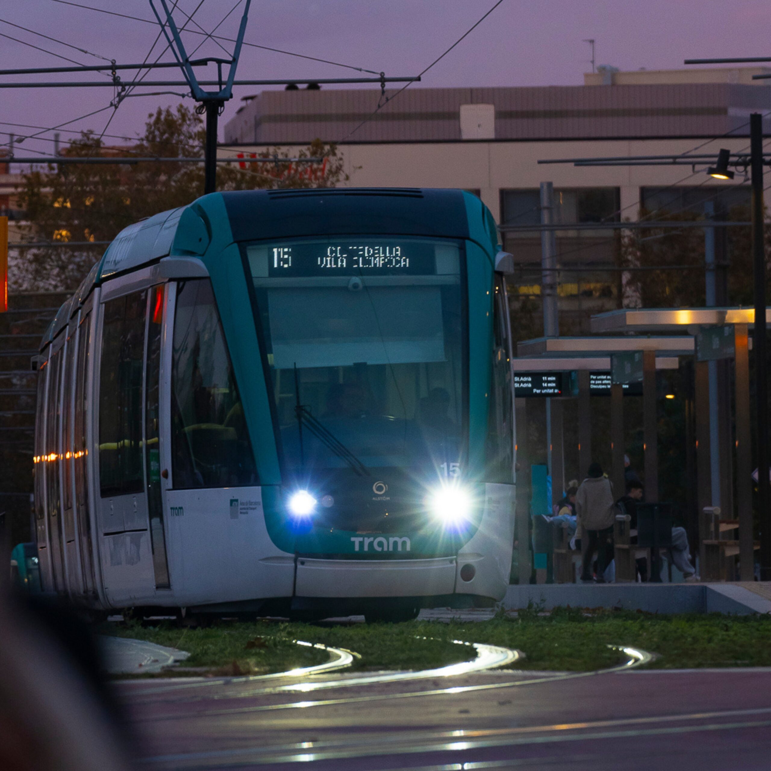 La sorra que ajuda a l’adherència dels tramvies
