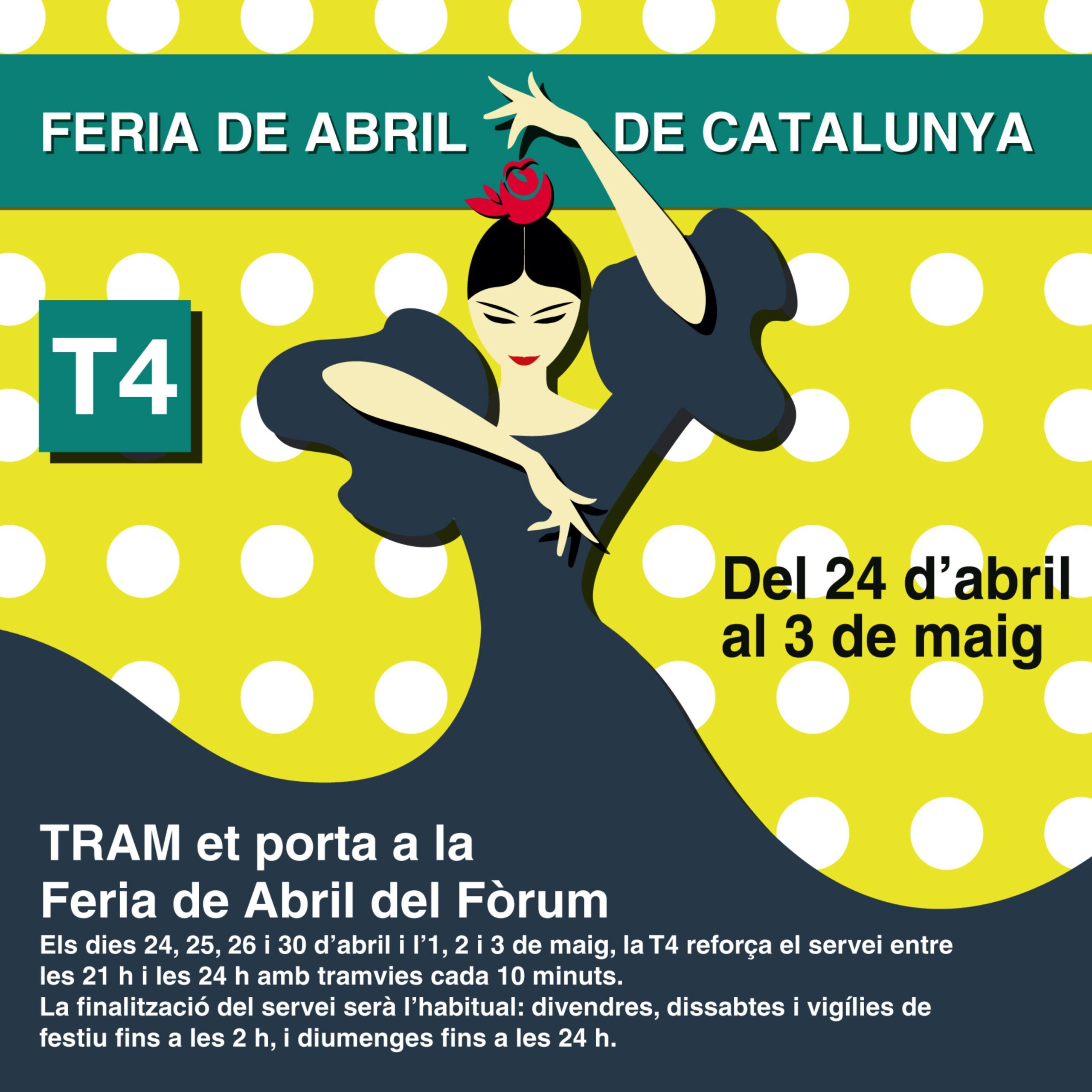La 53a edició de la Feria de Abril arriba al Fòrum amb més aforament i un cartell d’aires gaudinians