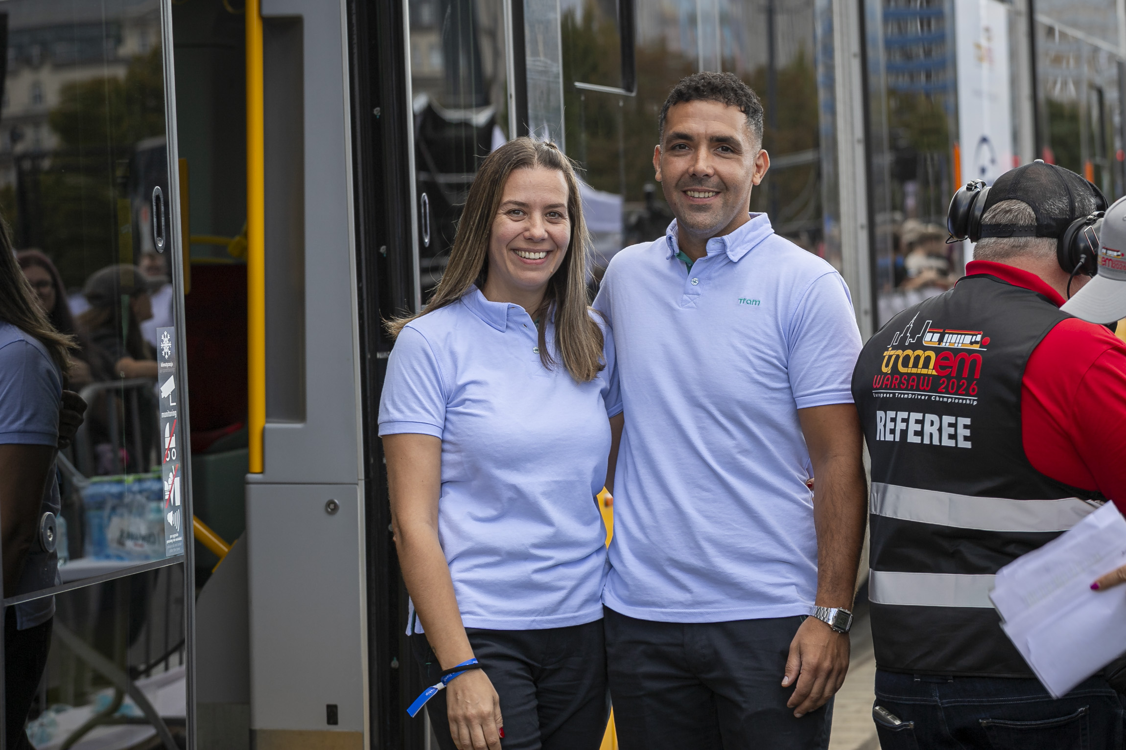 Meritxell Mendoza i David Fernández: “És un orgull participar i representar Barcelona al Campionat Europeu de Conducció de Tramvies”
